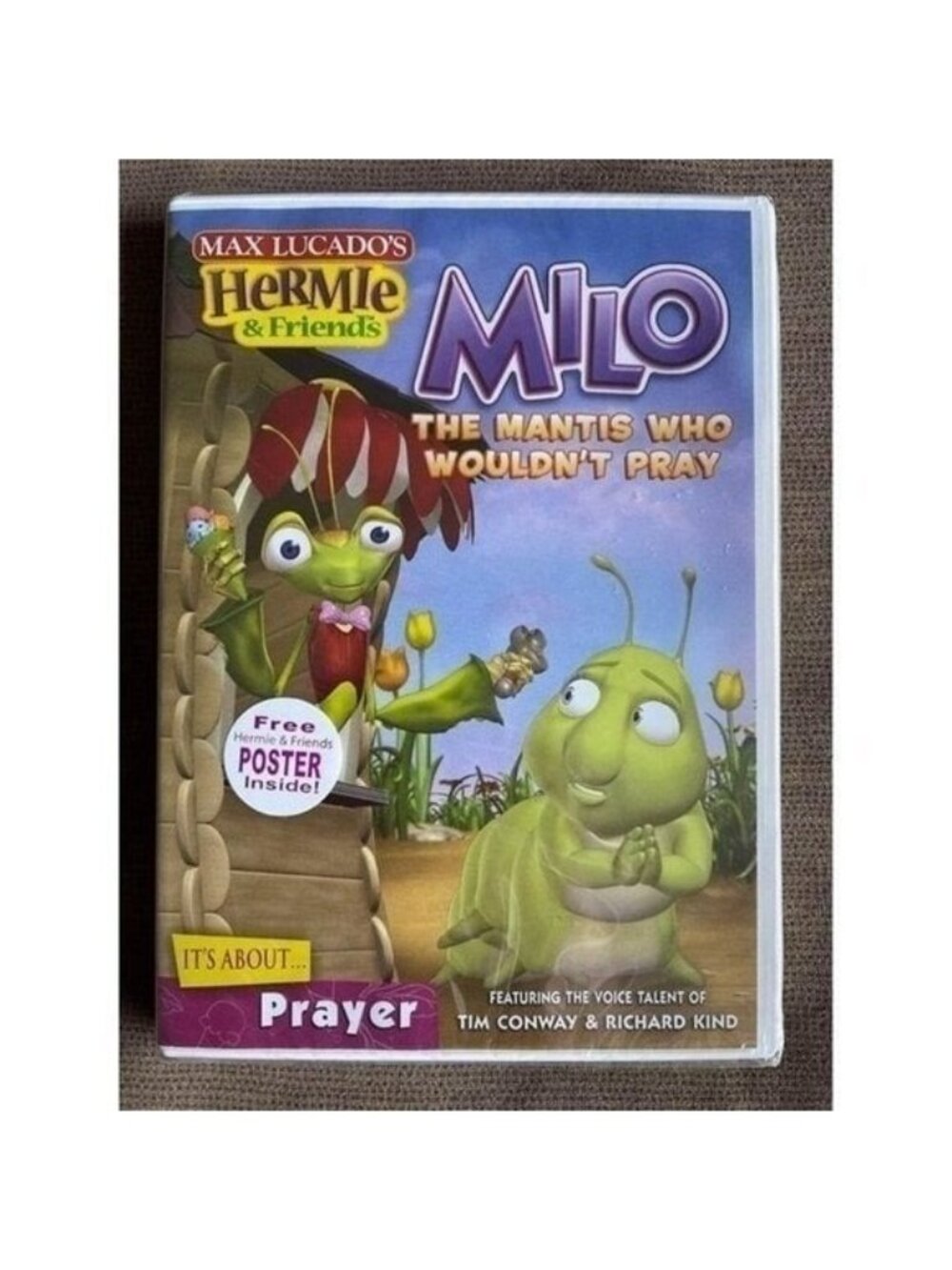 Hermie & Friends: Milo, the Mantis Who Wouldn't Pray (DVD, 2007) NEW